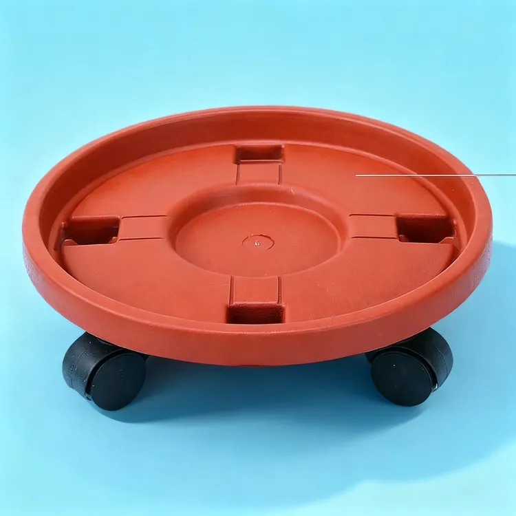 加厚花盆花盆花盘底座接水托盘塑料移动底盘花盆托盘底座带轮花盆