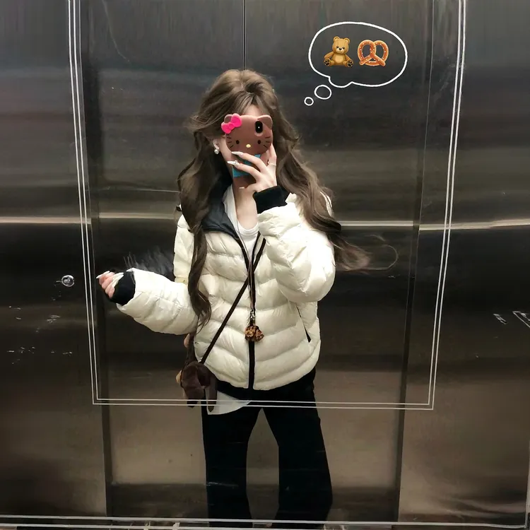 排骨新款韩系2025棉服女2025冬季保暖棉衣超好看小个子棉袄厚外套