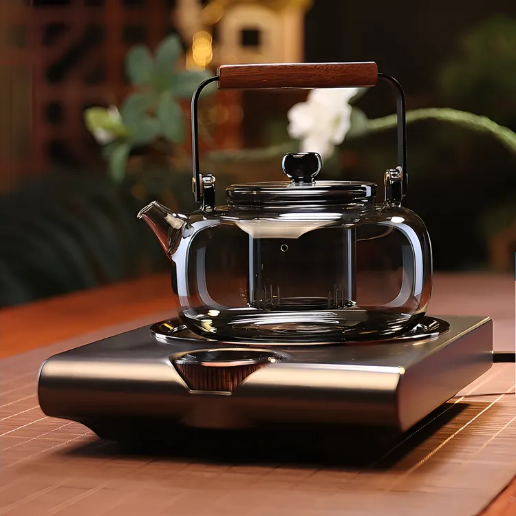 耐热玻璃提梁壶煮茶壶养生壶电陶炉煮茶茶水分离