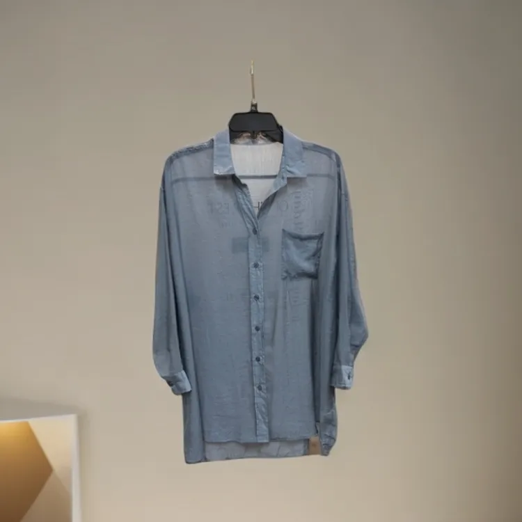 原单【夏季轻山湖】新款休闲极简新中式素色纯衬衫0247