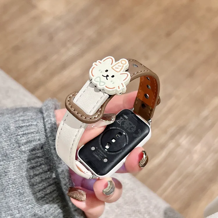 iboann适用华为手环10/9表带生日小猫8腕带荣耀手环9/7皮质6/6Pro