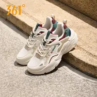 【农哥专属】361° 可颂革网 情侣舒适运动休闲运动鞋4673/4674