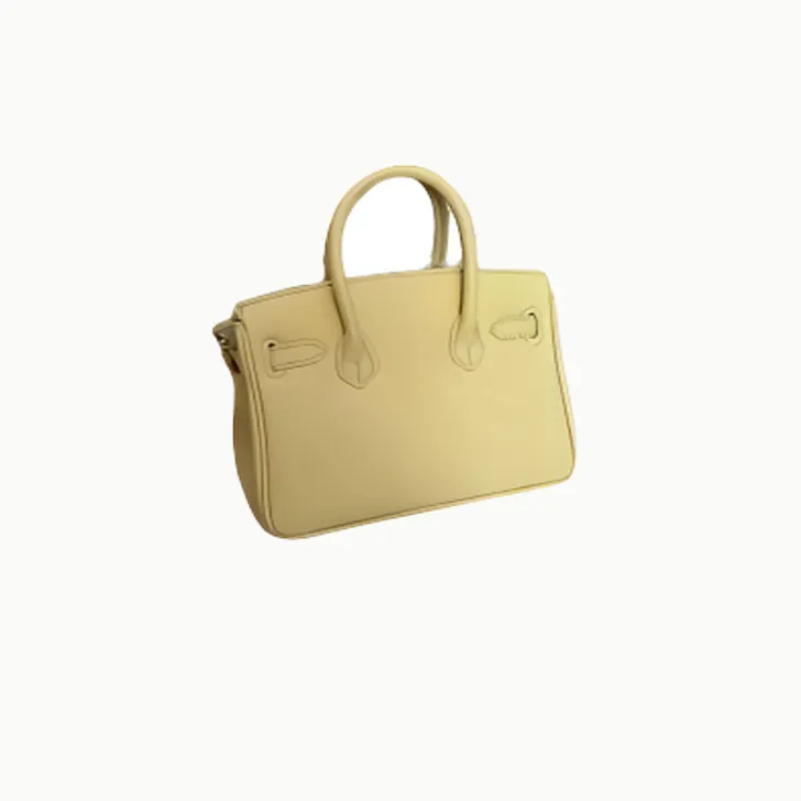【李老板专属】轻奢定制款气质高级感手提女包 A020 黄色 （尺寸20）