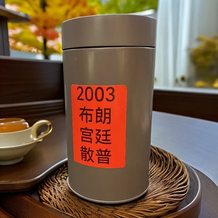 2003 布朗易武江城宫廷散熟普洱 散茶