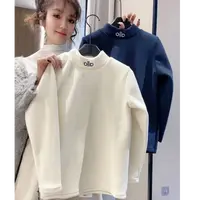 加绒保暖2025校服神器秋冬儿童加厚打底半高领大弹力舒适柔软长袖