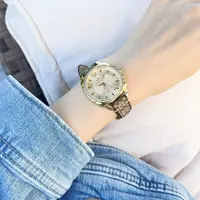 【周周专属】COACH/蔻驰金色女士 老花表带款 14503150