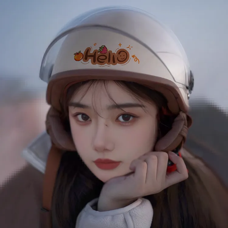 2025新款3c认证电动车防雾头盔安全帽女士高颜值四季通用冬季保暖