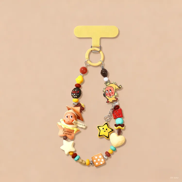萌可爱卡通DIY手机链可爱手机链挂件包挂钥匙扣ccd高级感闺蜜礼物