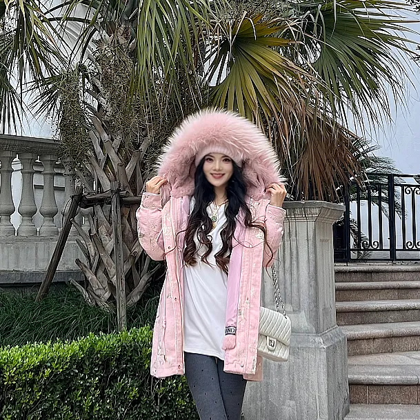 简&搭【千屿Sheila】“金箔女王”皮草244-PC/1109-5500060