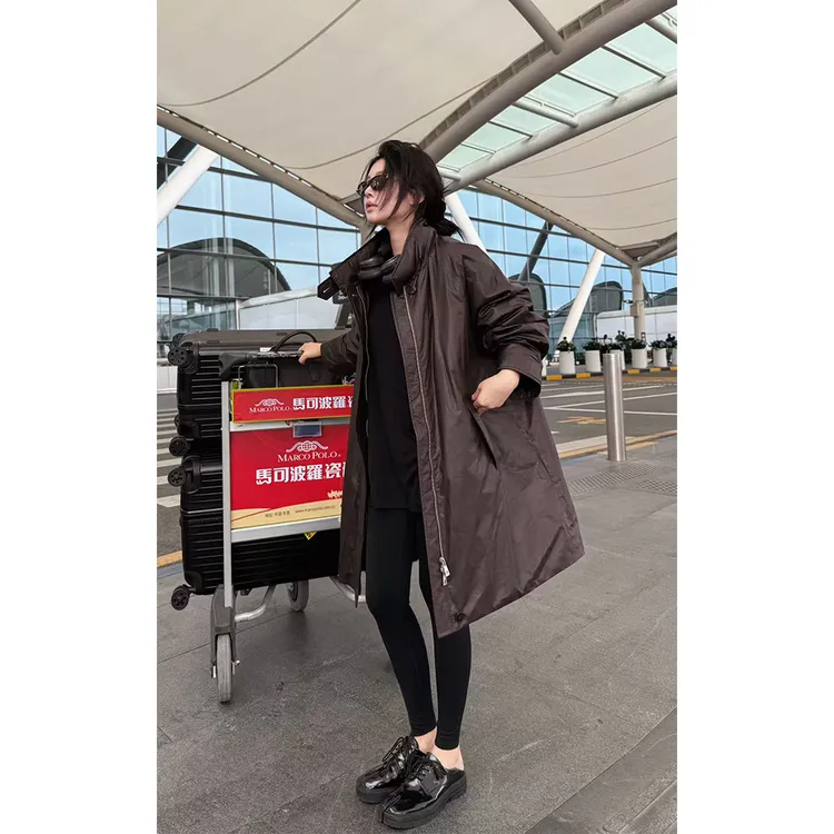 LA CALLA鹅绒 定制手工油蜡工艺鹅绒服CC-WV7397