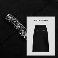 【逸动佳人】Molly 时尚气质简约 半身裙  M2025586