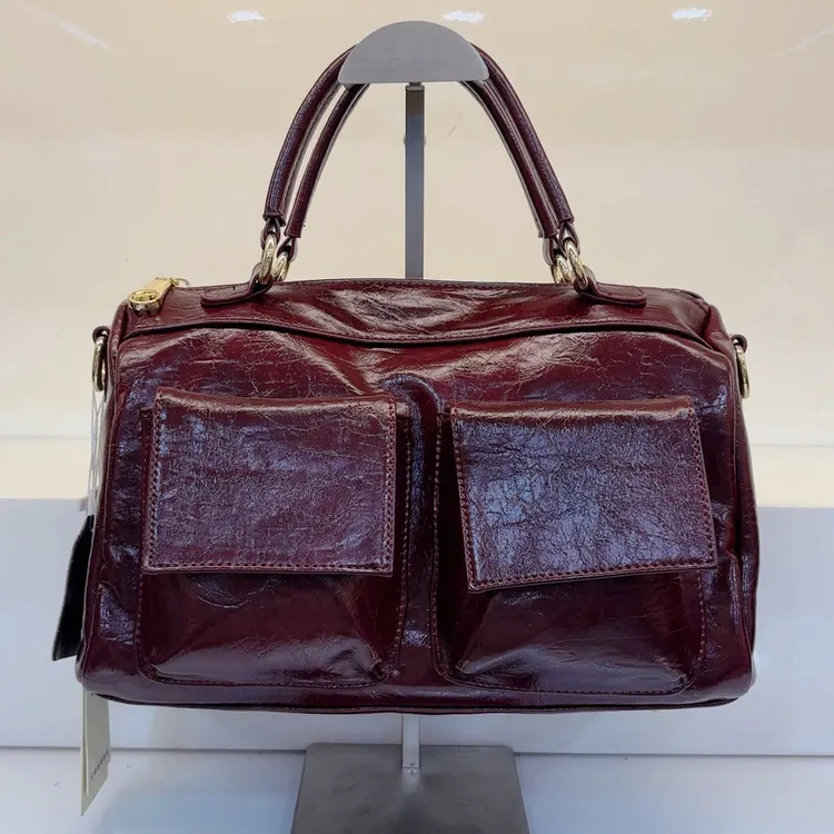 KIRROREN/科萝览2986年时尚百搭休闲风双根斜挎包简约网红包