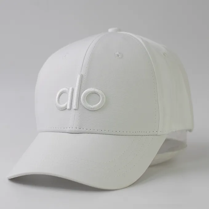 ALO yoga宁宁梦玲JISOO同款字母鸭舌帽通用棒球帽休闲防晒遮阳帽