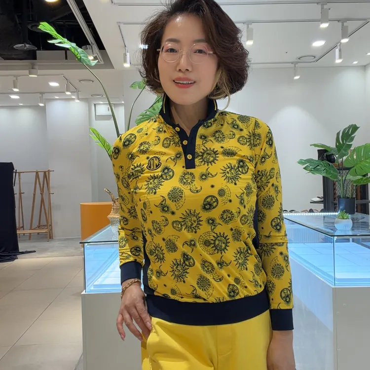 女款休闲高尔夫长袖