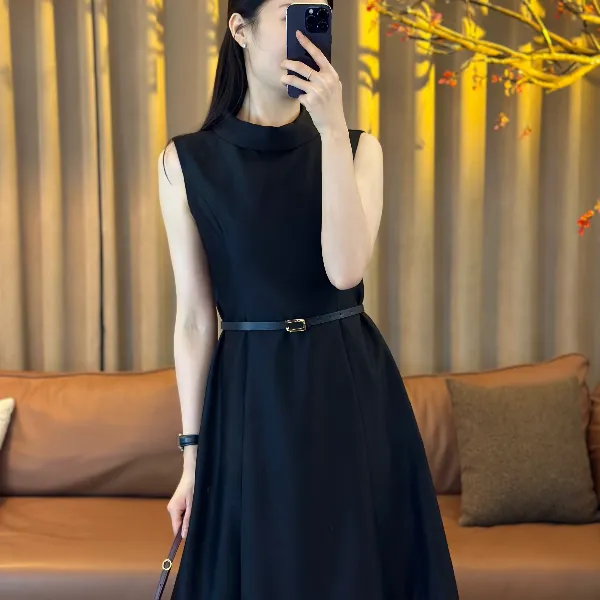 MOLANOOTD"慢叙"25新款连衣裙高级质感轻奢气质莫兰ML-B2506271