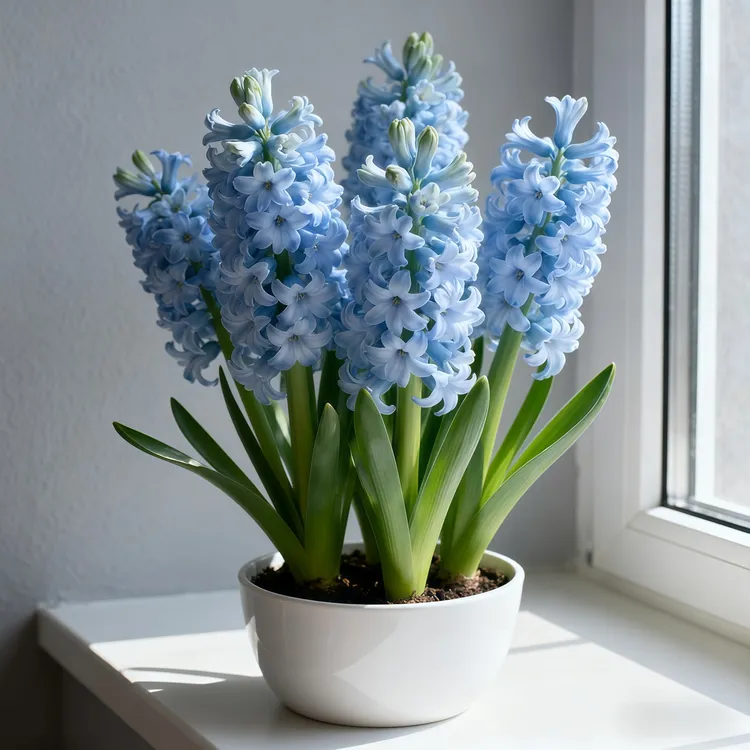 风信子【蓝色】大种球耐寒浓香型土培水养绿植物室内外盆栽四季开花