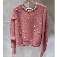 gy by 72/原创设计秋冬新品手工钉珠针织套头