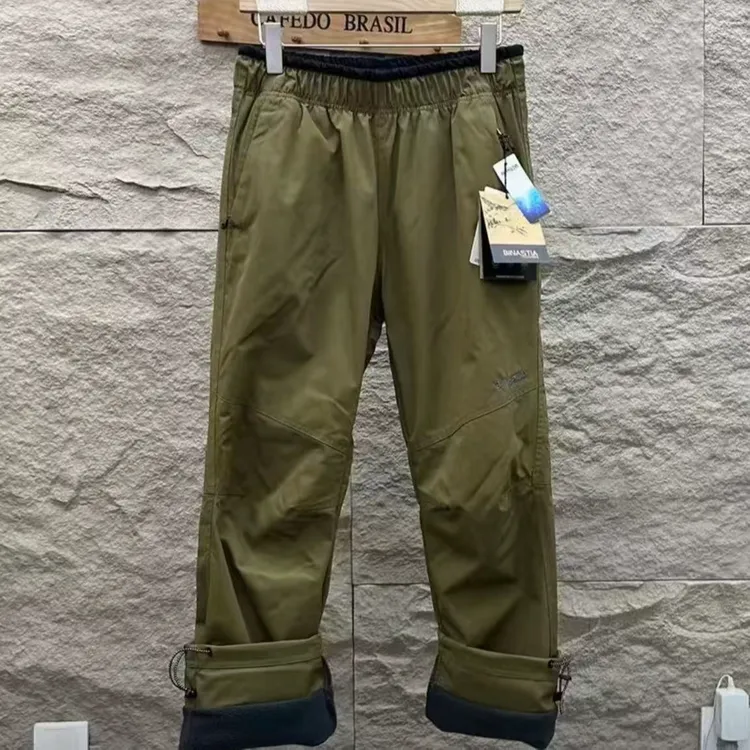 秋冬新款加绒加厚男士户外休闲加绒裤907