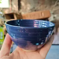 国营陶瓷五厂宝石蓝碗1只