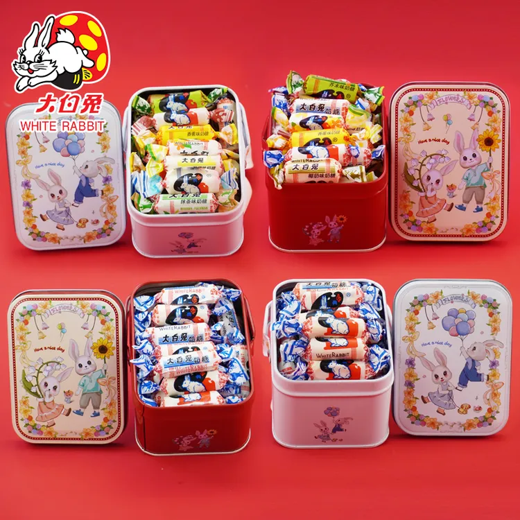 上海特产冠生园大白兔125g糖果礼盒送同学礼物创意糖果奶糖