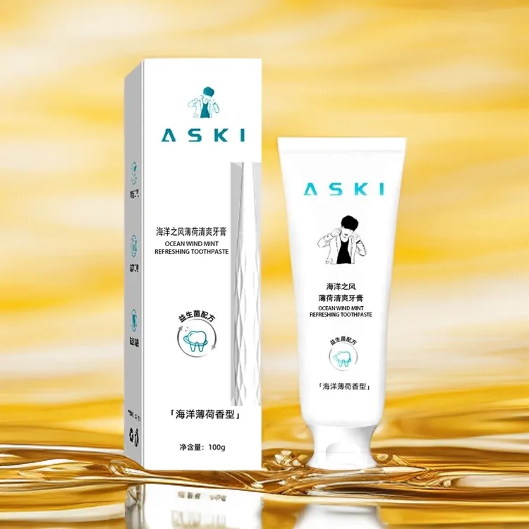 ASKI海洋之风薄荷洁爽牙膏  -Y2