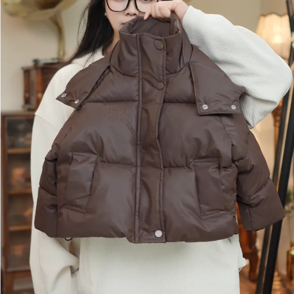 新款儿童棉服加绒加厚防水防污男女童秋冬保暖小羊皮外套一件过冬