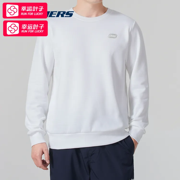 【双十一】斯凯奇男装女装加绒卫衣新款圆领运动服户外休闲套头衫