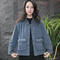 JJ【炒色大口袋棉衣】厚款立领染色保暖不起球棉衣棉服加厚时尚上衣