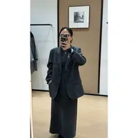 YM-WT-2504 小个子常规西服外套气质短款时尚百搭黑色简约灰色
