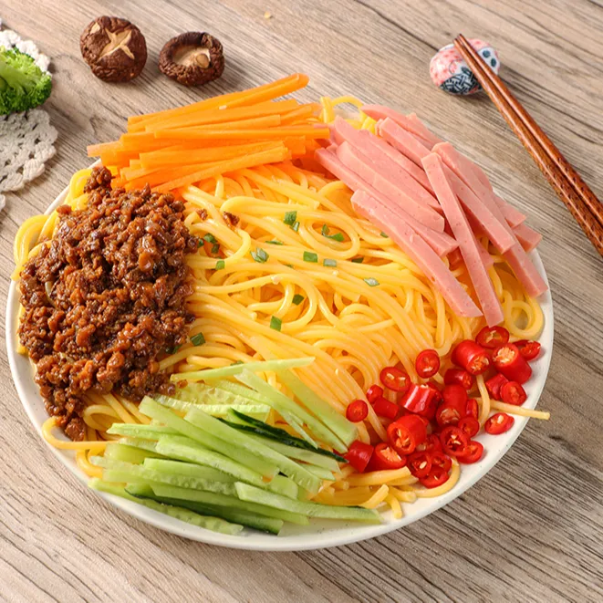 【到手21袋】狼小美玉米面条干玉米面条115g/袋挂面粉丝福利