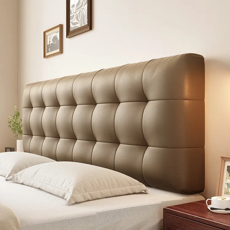 床头软包靠垫榻榻米靠背新款轻奢卧室简约防撞背靠垫靠背枕腰枕