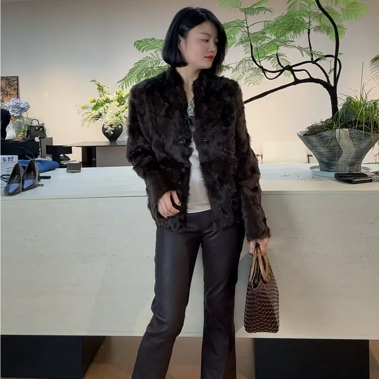 TANTAN 百搭显瘦气质秋冬外套2392