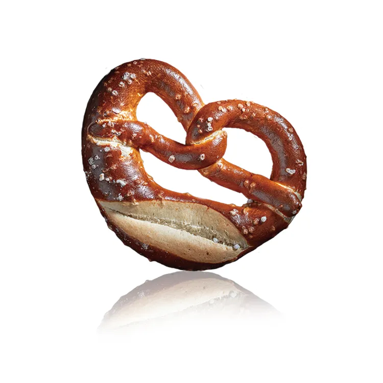 无糖招牌德国碱水面包圈LaugenBrezelPretzel素食健身德国面包