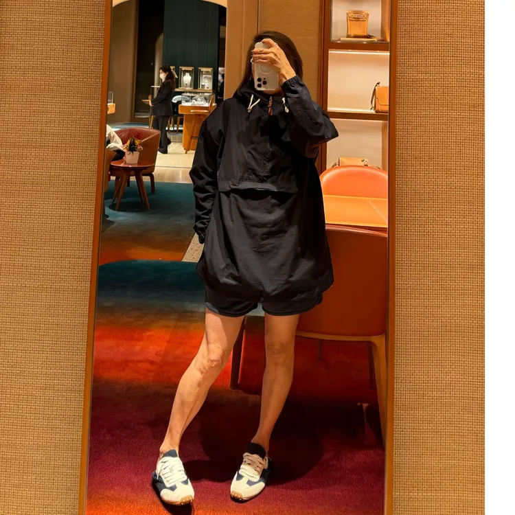 COCOLINDA | 男女CP连帽设计感上衣风衣外套 C1356
