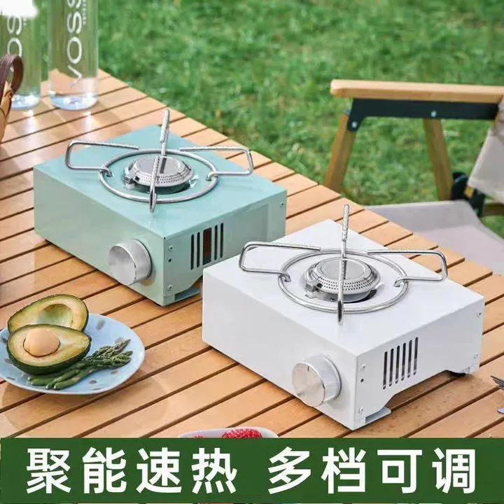 韩式迷你卡式炉安全防爆烤肉炉便携式户外露营燃气炉野餐炊具炉具