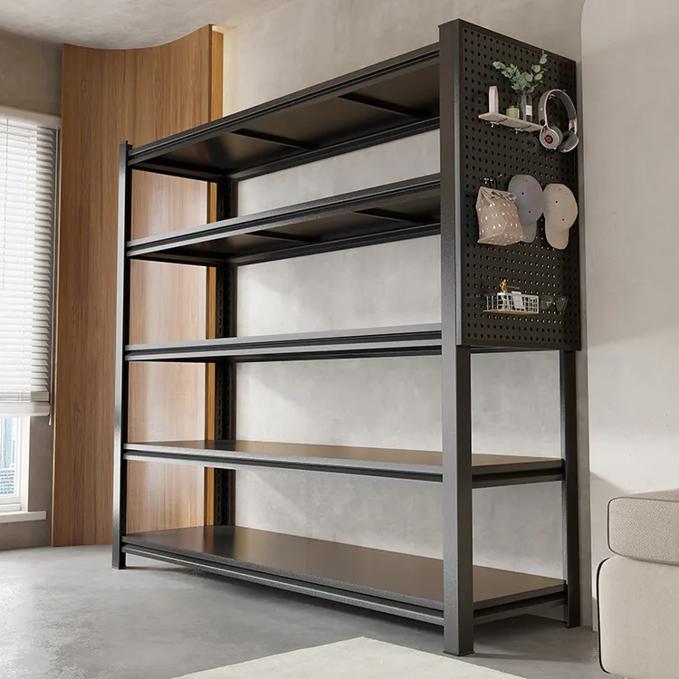 【小户型收纳神器】家用置物架多层收纳架落地调节仓库阳台洗衣架子