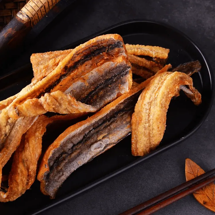 深海鳗鱼干即食海味有嚼劲的海鲜小吃美味可口