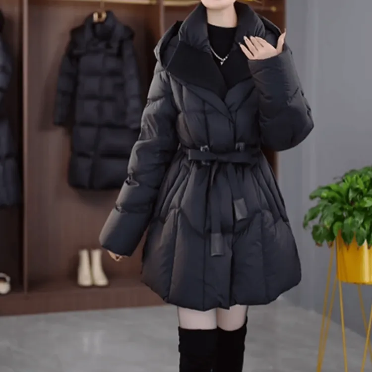 B810【羽绒服】2025冬季新款优雅时尚百搭休闲保暖显瘦羽绒服外套