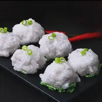 新鲜手打青虾滑火锅配菜虾丸豆捞丸子新鲜虾滑食材100g/袋*10