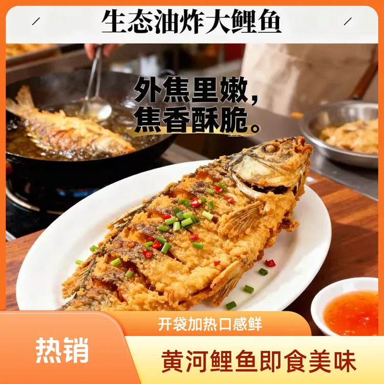 【拍一发二】正宗黄河大鲤鱼活鱼3斤八两一条 每条重1斤3两左右