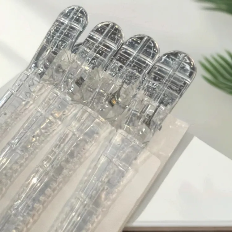 高级透明无痕创意水晶夹（5个装）