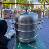 【张大庆专属】304不锈钢外径28cm三层蒸锅