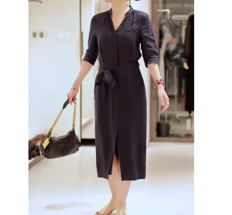 2025春季新款时尚女装网红潮流气质靓丽连衣裙女GG