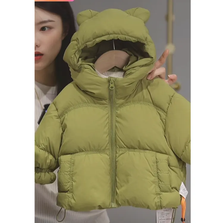 暖暖暖暖 加厚充绒量 | 小乐妈 | 精灵耳 泡芙 羽绒服J21童装汉服