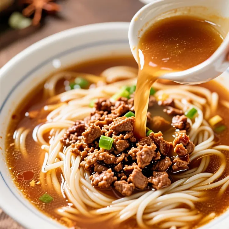栖苋 正宗徐州肉酱米线  方便自煮 嗦粉人的选择  加班常备美食