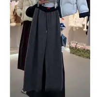 【星雾银河】休闲慵懒高级垂感高腰显瘦星空裤-K8003