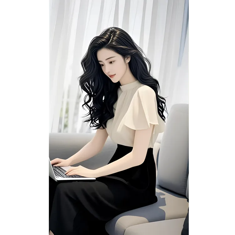 温柔杏色独特气质上衣女夏季设计感小众优雅小衫洋气高级感千金风