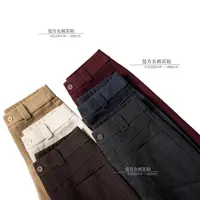 【专柜轻奢】秋冬季设计师新款羊 绒桑 蚕丝高腰百搭窄版直筒裤553