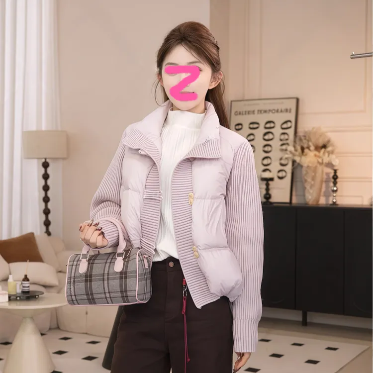 棉服女款爆款2025新款小个子短款冬季新品国风立领休闲冬季外套女