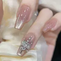 为爱加冕-简约日常穿戴甲美甲